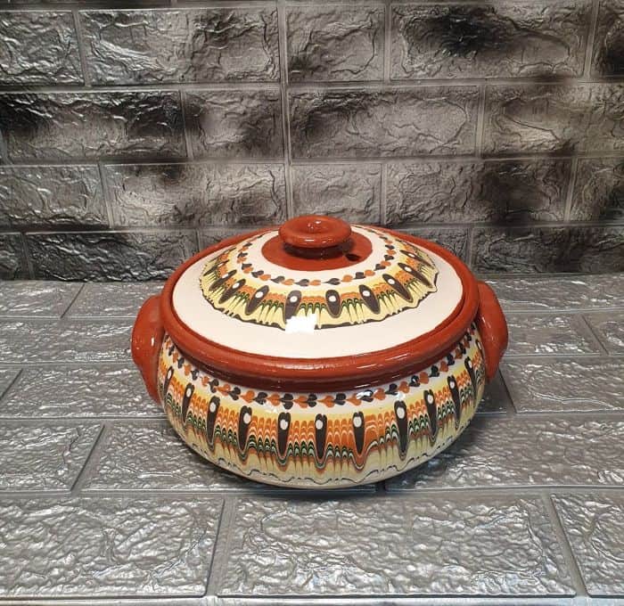 סיר חרס גדול 23*10 ס"מ