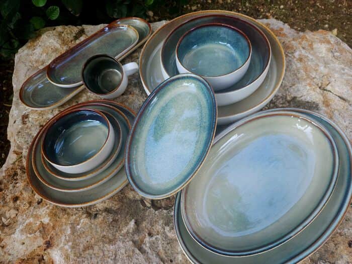 set 83 b porcelain cut edje